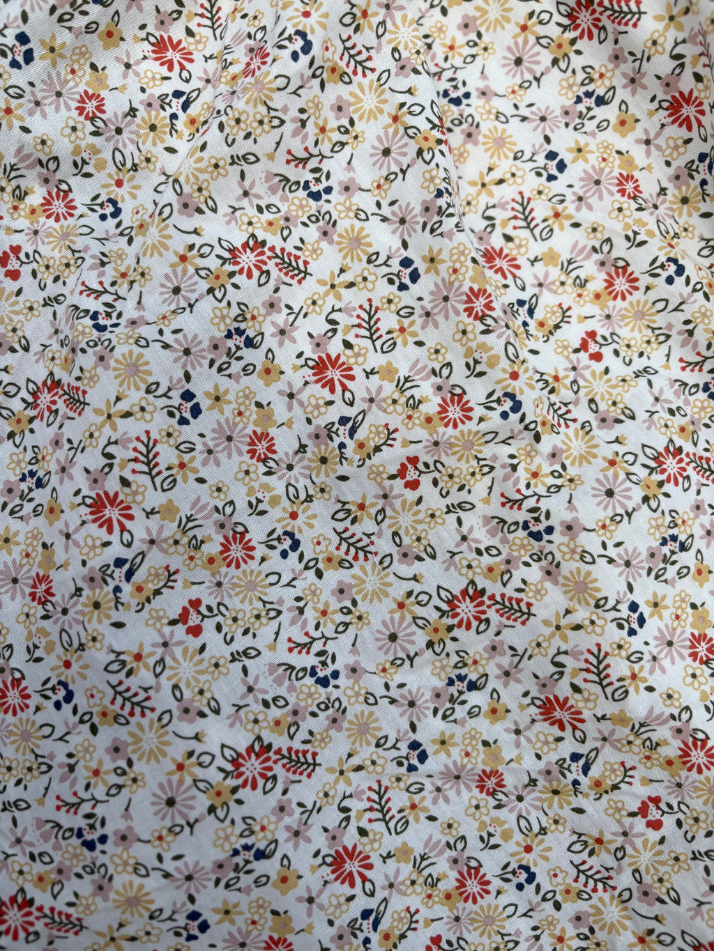 Women's Ivory Floral Dress