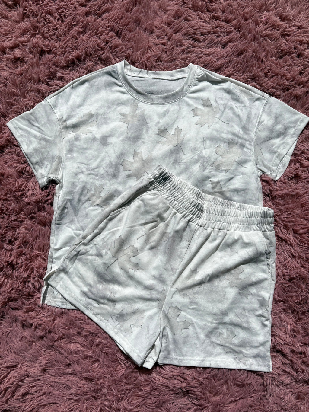 Women's Light Camouflage Short Set