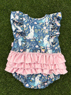 Girl's Easter Ruffle Butt