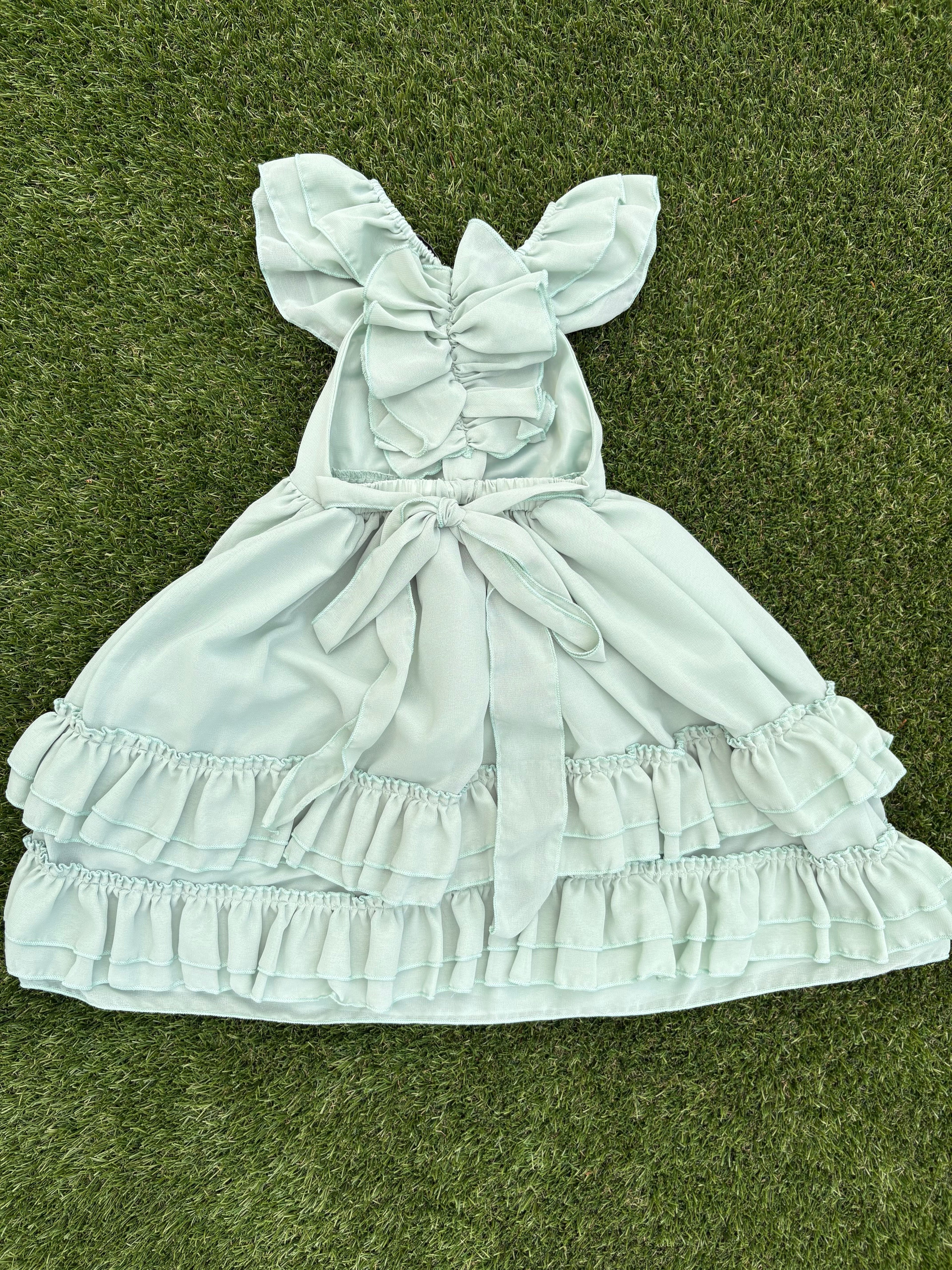 Sage Mommy & Me Maxi Dress