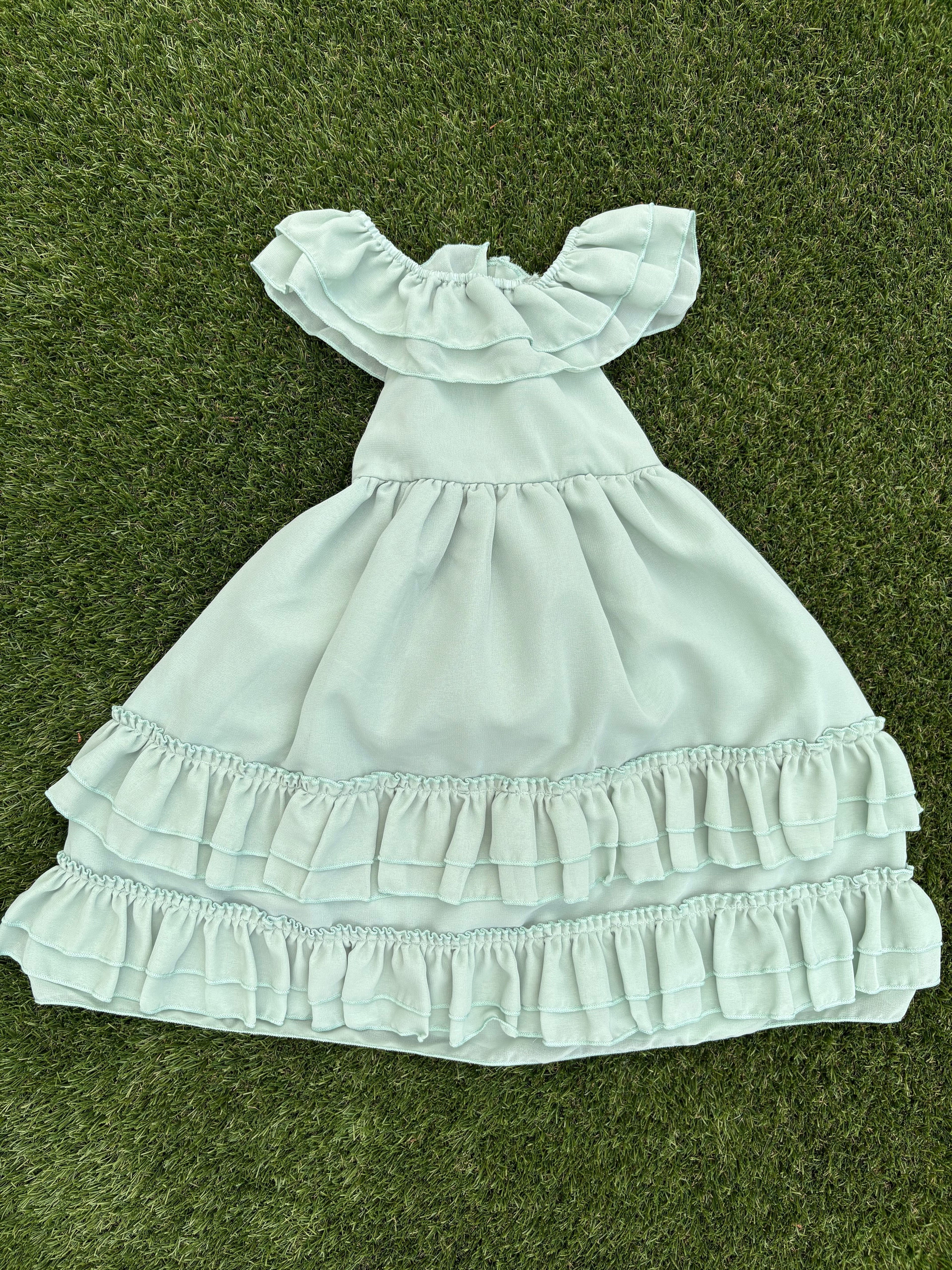 Sage Mommy & Me Maxi Dress