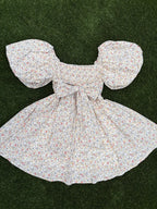 Women's Ivory Floral Dress