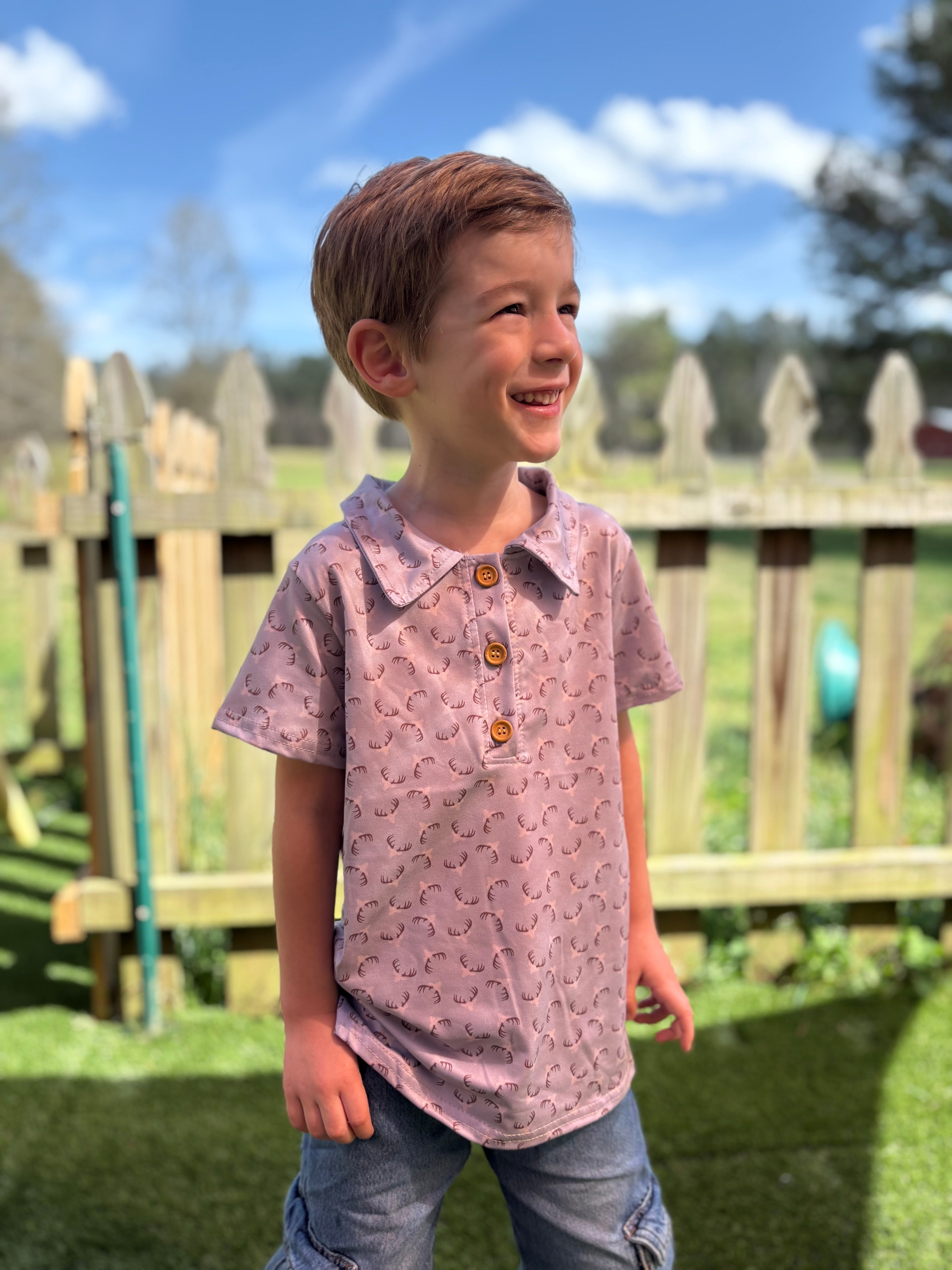 Boy's Antler Polo