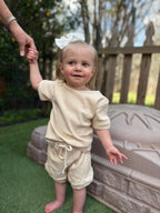 Beige Kid's Lounge Set