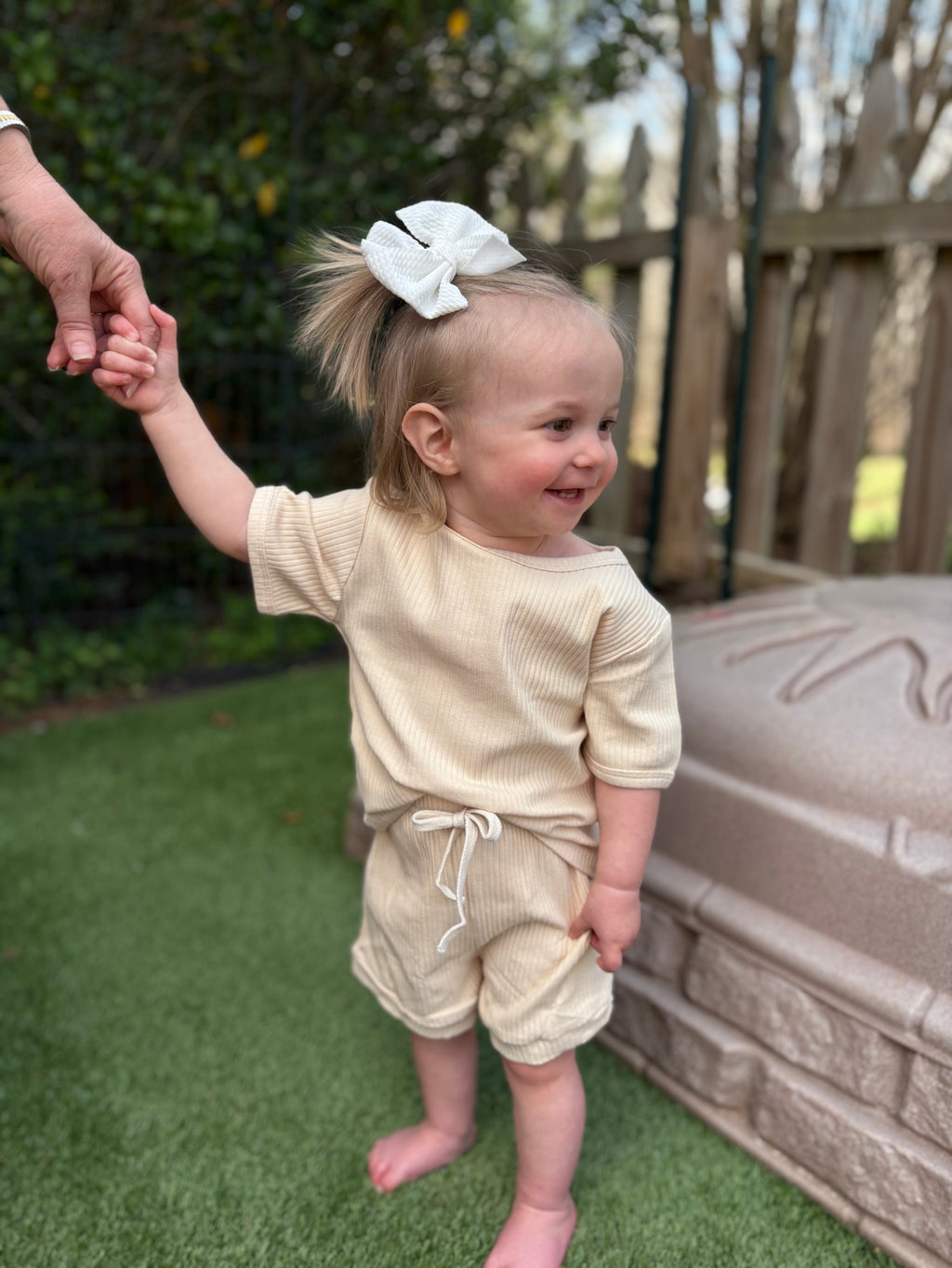 Beige Kid's Lounge Set